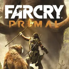 Far Cry Primal: wojownik z włócznią i tygrysem szablozębnym na tle mamuta. Sprawdź wymagania gry!