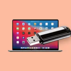 Pendrive na ekranie MacBooka. Dowiedz się, jak odzyskać pliki z pendrive, gdy dane znikną.