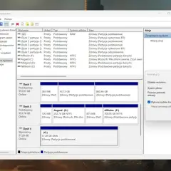 Formatowanie dysku G: z opcją wyboru rozmiaru jednostki alokacji.