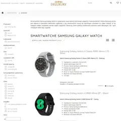 Szukasz informacji, jak odblokować smartwatcha Samsung Galaxy Watch? Na stronie znajdziesz modele z różnymi funkcjami.