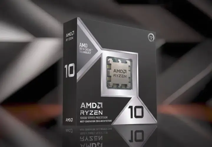 Procesor AMD Ryzen 10000 z technologią 3D V-Cache, oparty na architekturze Zen 6.