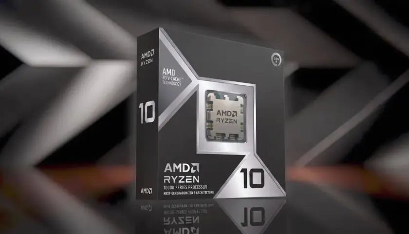 Procesor AMD Ryzen 10000 z technologią 3D V-Cache, oparty na architekturze Zen 6.
