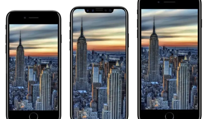 Trzy telefony z widokiem na Nowy Jork. Premiera iPhone 8 z widokiem na Empire State Building.