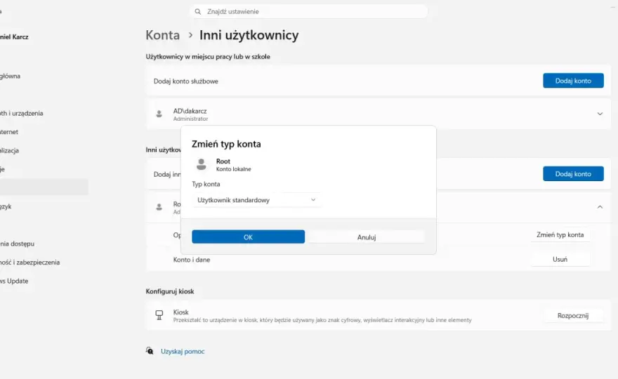 Windows 11: Zmień administratora – poradnik krok po kroku