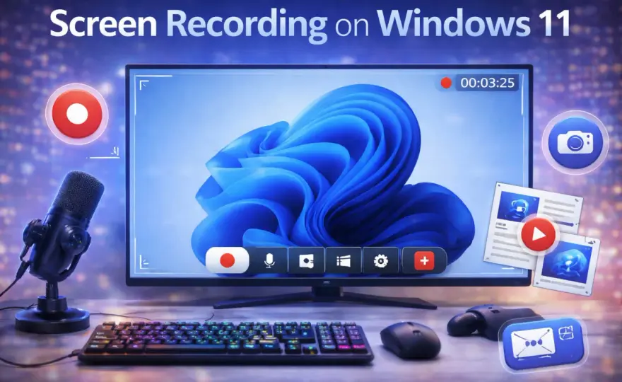 Nagrywanie ekranu Windows 11 - 3 proste sposoby i triki