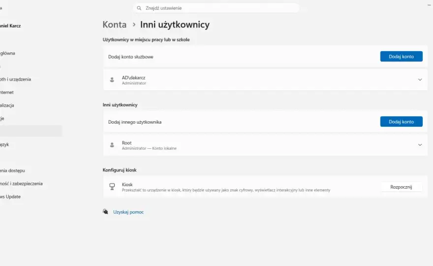 Drugie konto Windows 11 - Jak dodać użytkownika i przełączać?