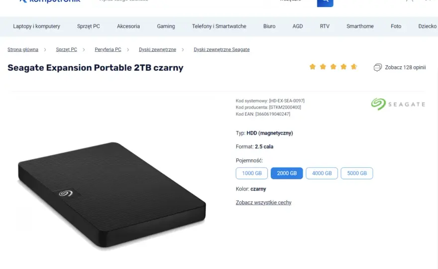 Seagate Expansion Portable 2 TB - Czy warto? Recenzja i opinie