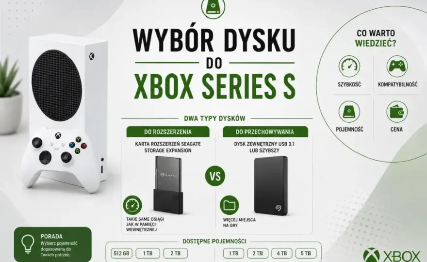 Dysk do Xboxa - Jaki wybrać, by nie żałować? Poradnik