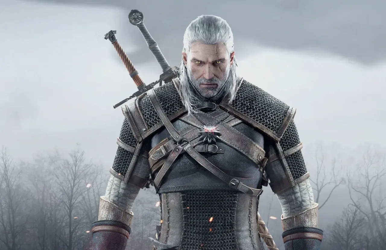 Geralt z Rivii w zbroi, z dwoma mieczami na plecach. Sprawdź, czy Twój sprzęt spełnia wiedzmin 3 wymagania, by cieszyć się tą grą.